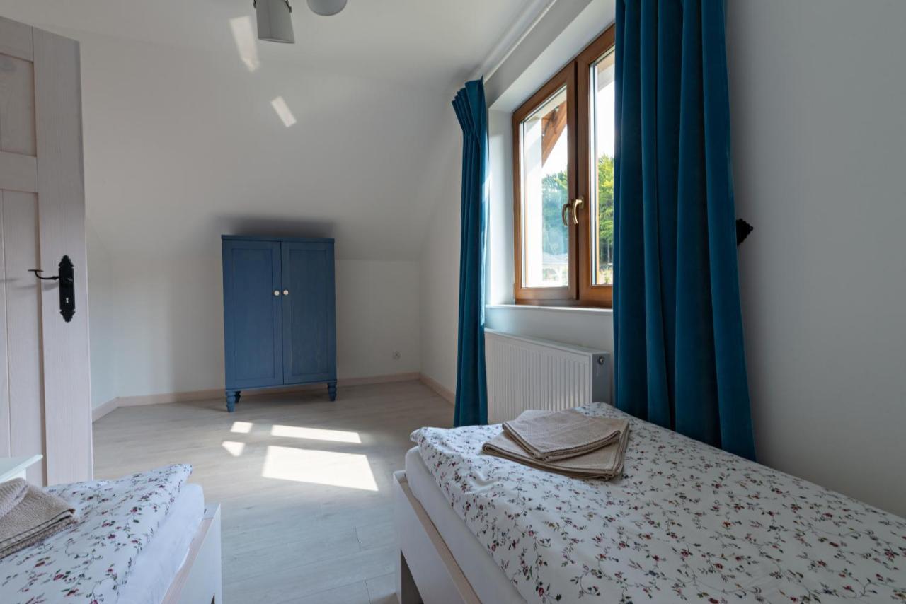 Malinowe Wzgorze Domki 90 M2 Z Sauna I Balia Krzeszna Экстерьер фото