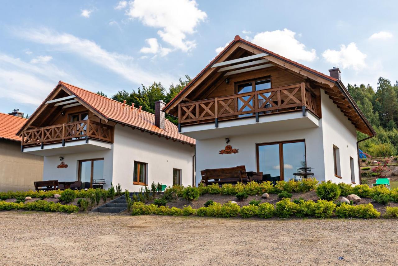 Malinowe Wzgorze Domki 90 M2 Z Sauna I Balia Krzeszna Экстерьер фото