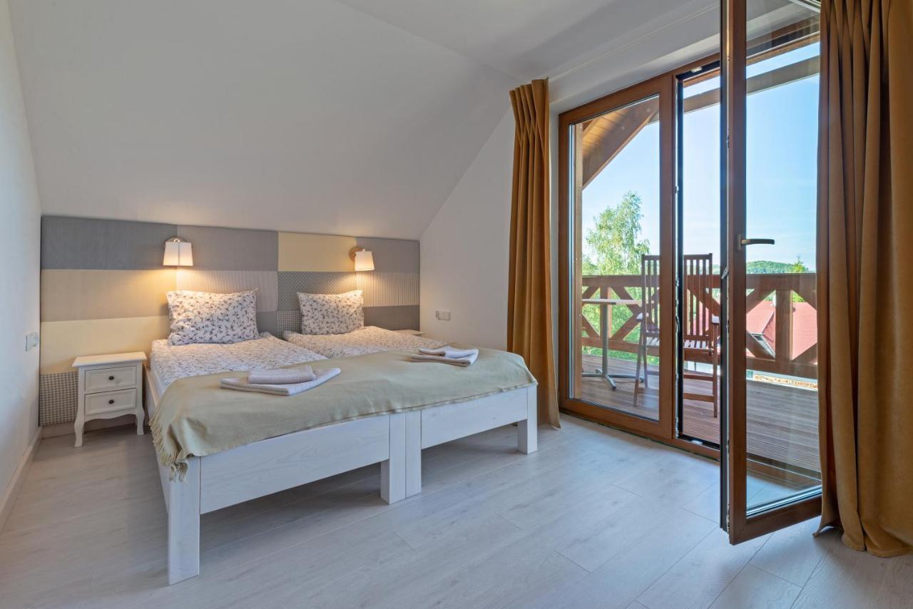Malinowe Wzgorze Domki 90 M2 Z Sauna I Balia Krzeszna Экстерьер фото